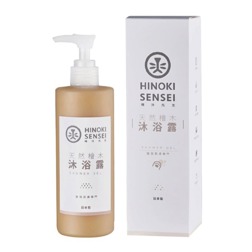 檜沐先生 天然檜沐沐浴露 350g (HS006)