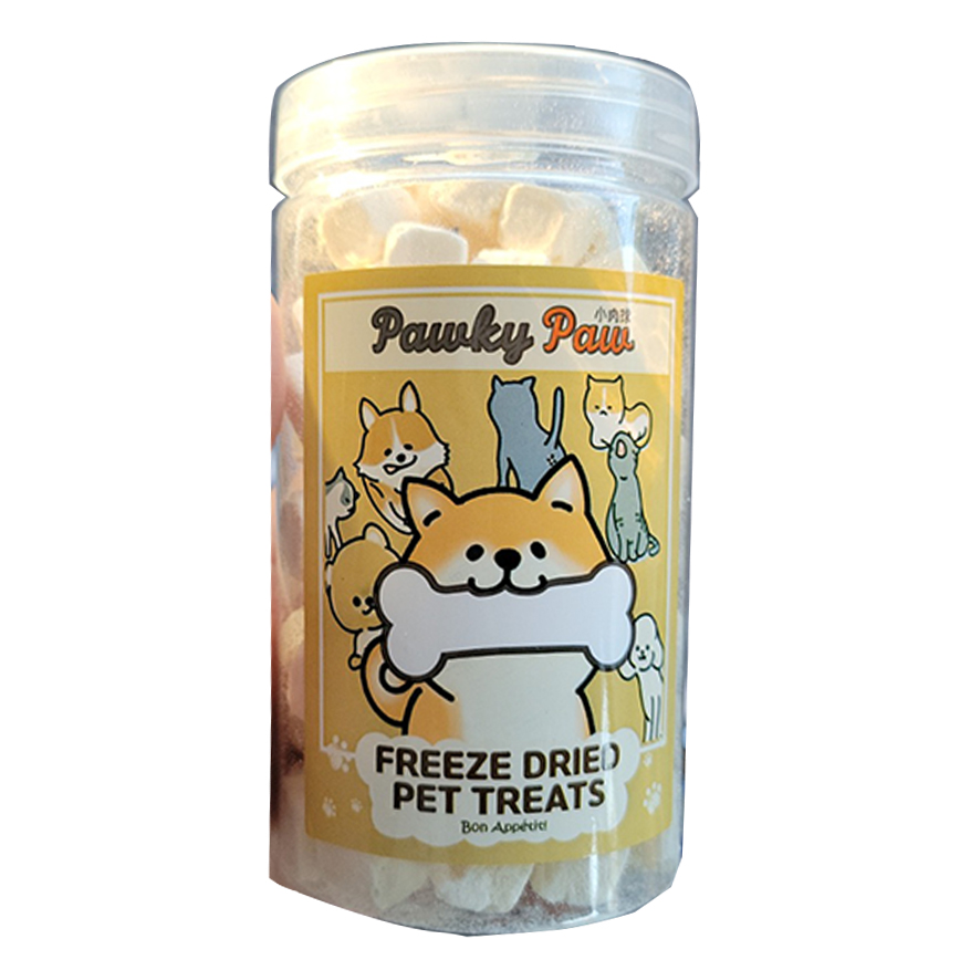 Pawky Paw 貓狗小食 凍乾乳酪 紅莓味 50g (IC0043)