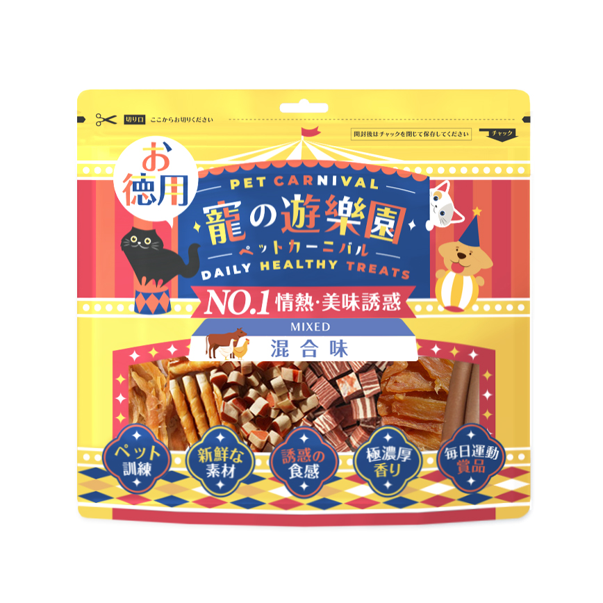 寵之遊樂園 狗零食 訓犬小食 混合味 大包裝 1袋8包 (停售) 圖 1