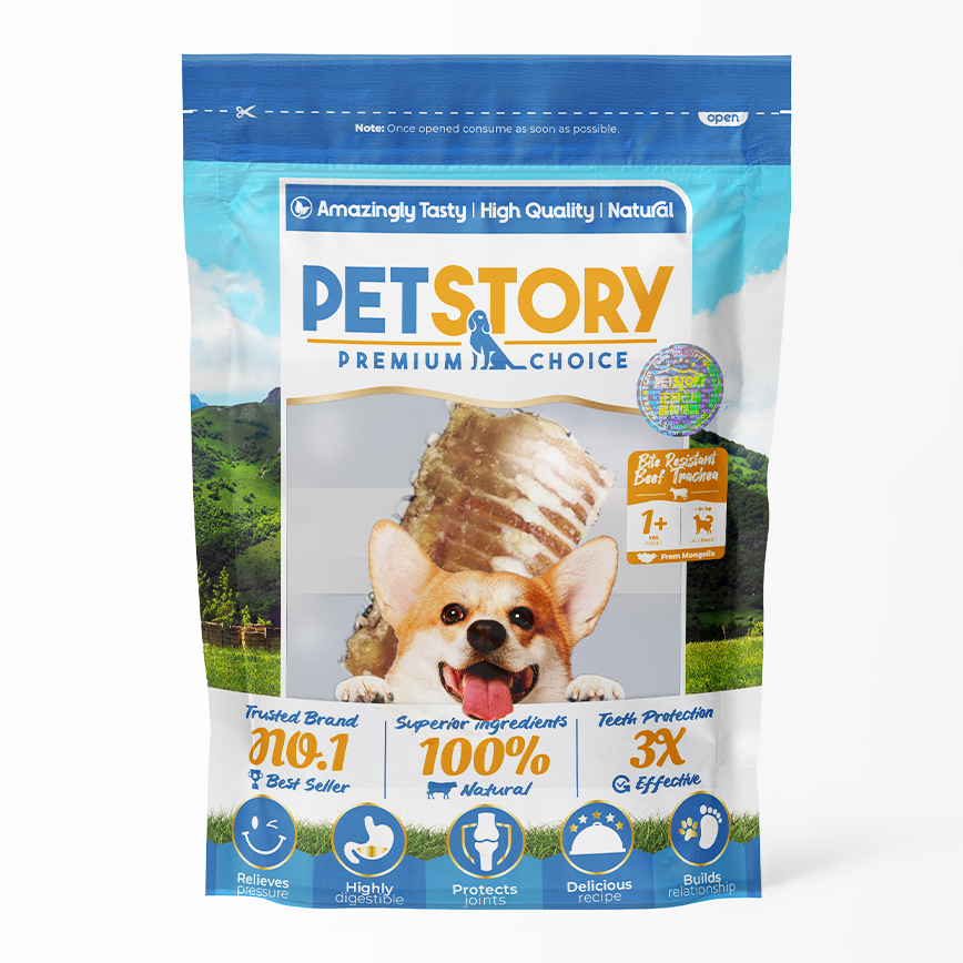 Pet Story 嚴選零食 狗零食 潔齒磨牙骨 牛脆骨軟骨 約35g 圖 1