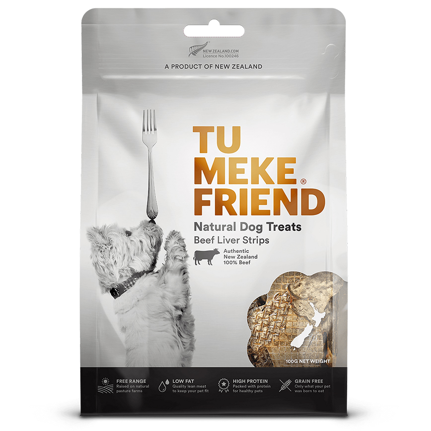 TU MEKE FRIEND Beef Liver Strips 100g (TMF3024)
