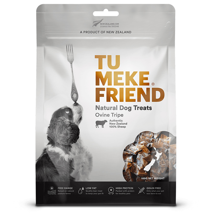 TU MEKE FRIEND Ovine Tripe 100g (TMF3185)