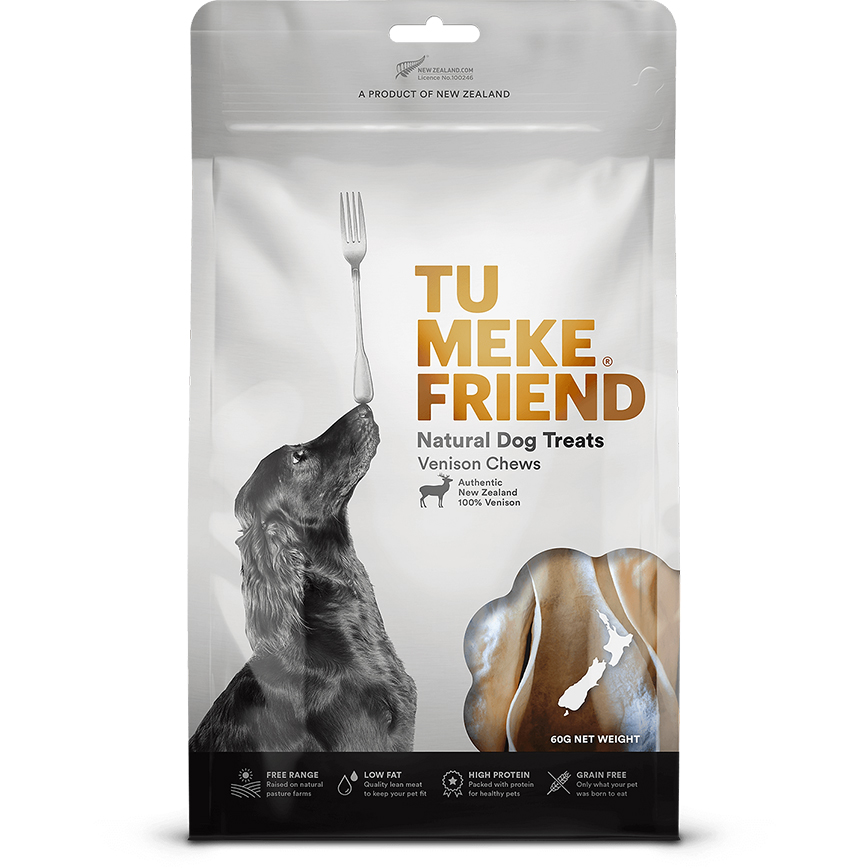 TU MEKE FRIEND Venison Chews 60g (TMF3215)