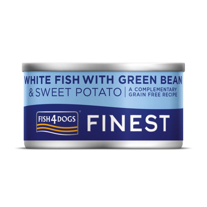 Fish4Dogs 狗罐頭 深海魚+甜薯青豆 85g (DWW523-G) (試食裝)