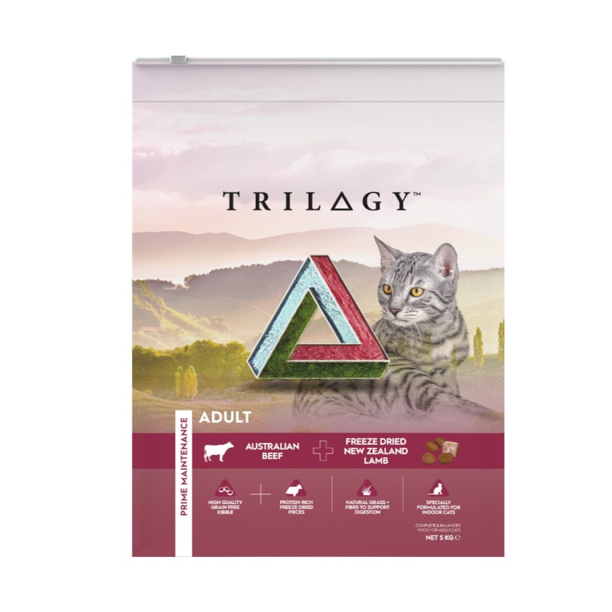 Trilogy 無穀物成貓糧 澳洲牛肉+5%紐西蘭羊肺凍乾 5kg (TRB-002) 圖 1