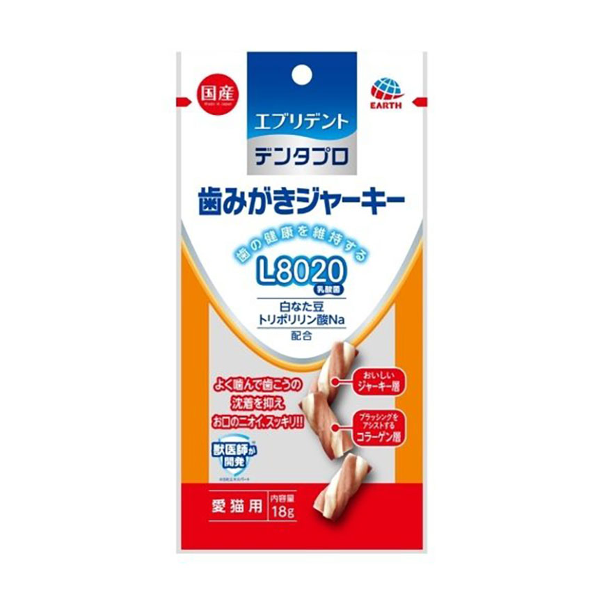 EARTH L8020 減少口氣潔齒小食 雞肉味 18g (貓用) 圖 1