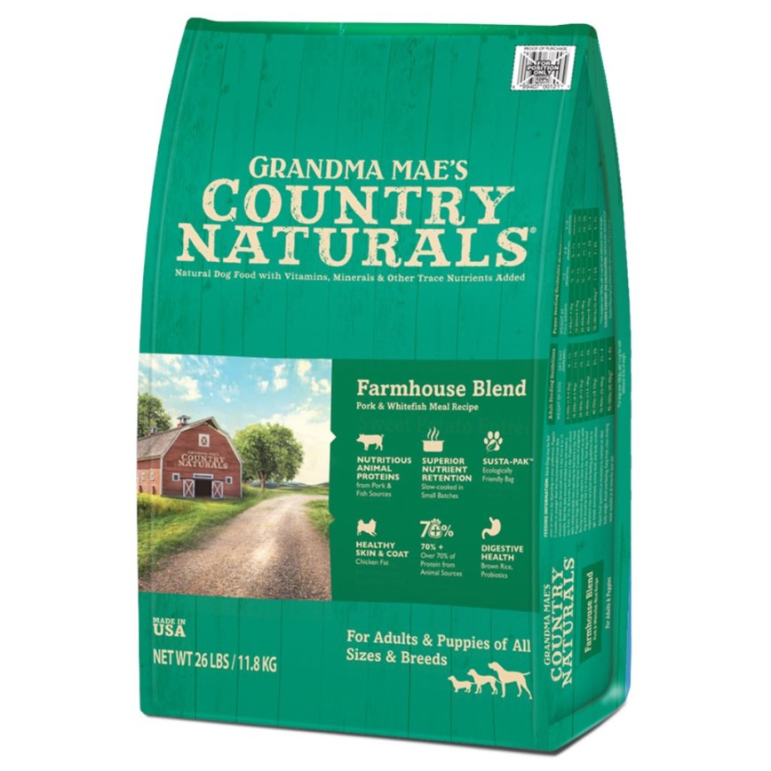 Country Naturals 狗糧 全犬種 白鮭魚低敏感 24lbs (CN0044)
