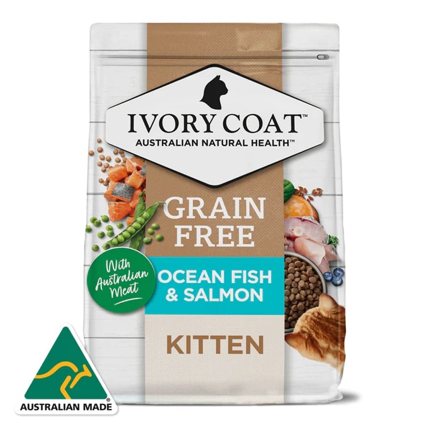 Ivory Coat 貓糧 深海魚和三文魚幼貓配方 2kg (新配方) (IKOS2K)