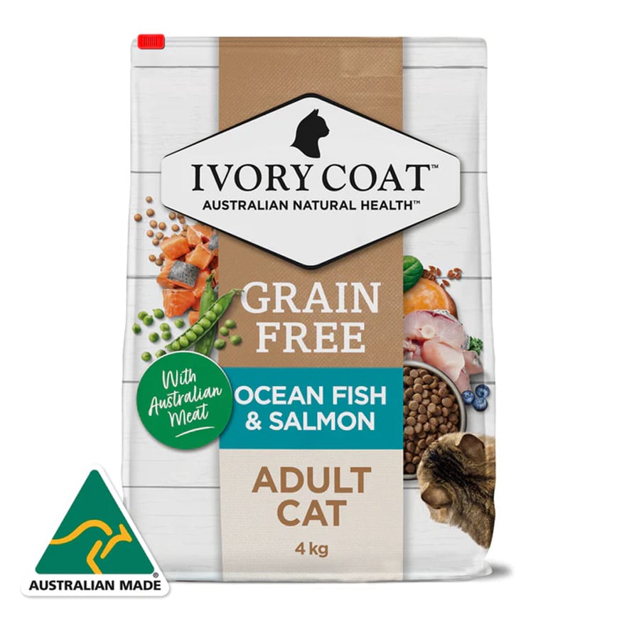 Ivory Coat 貓糧 深海魚和三文魚成貓配方 4kg (新配方) (ICF4K)
