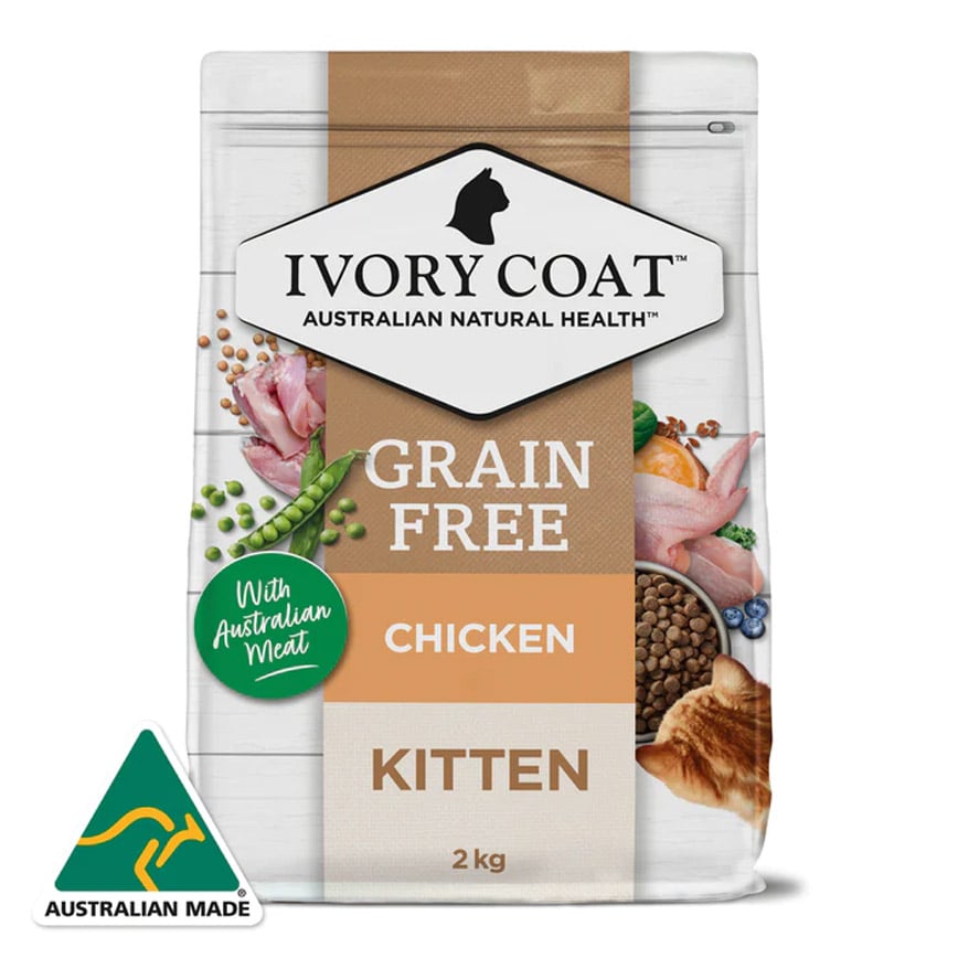 Ivory Coat 貓糧 雞肉亞麻籽幼貓配方 2kg (新配方) (IKC2K)