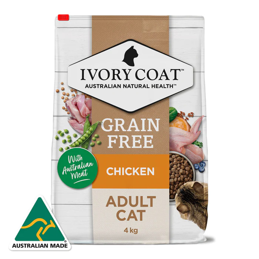 Ivory Coat 貓糧 雞肉亞麻籽成貓配方 4kg (新配方) (ICC4K)