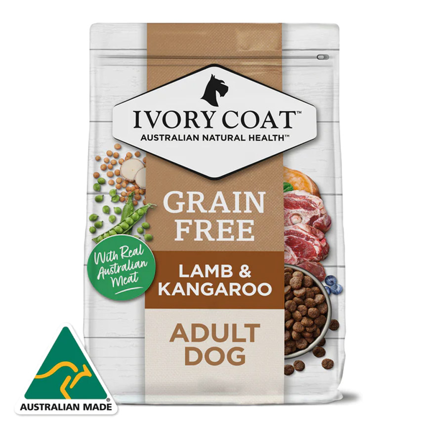 Ivory Coat 狗糧 羊肉和袋鼠肉成犬配方 2kg (新配方) (IALK2K)
