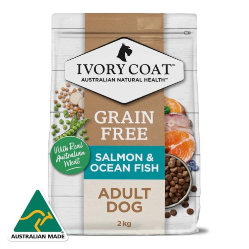 Ivory Coat 狗糧 深海魚及三文魚成犬配方 2kg (新配方) (IAF2K)