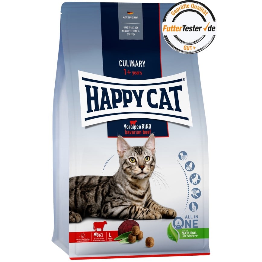 Happy Cat Culinary系列 成貓糧 牛肉大顆粒配方 1.3kg (70558) (賞味期限 2022.12.15) 圖 1