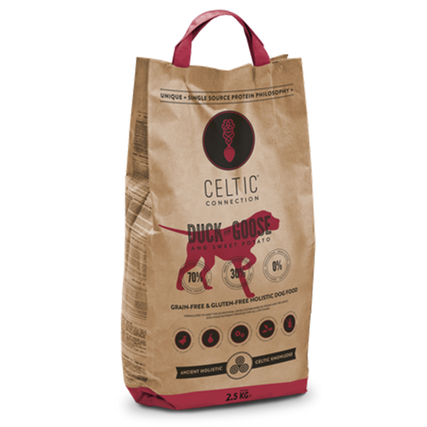 CELTIC CONNECTION 無穀無麩防敏狗糧 鴨肉+鵝肉配方 2.5kg (CDD25) (TBS)