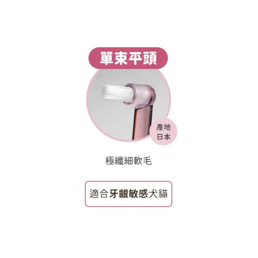 汪喵星球 DogCatStar 犬貓專用牙刷 細軟毛 單束平頭款 單支裝 (顏色隨機) (GC807) 圖 2