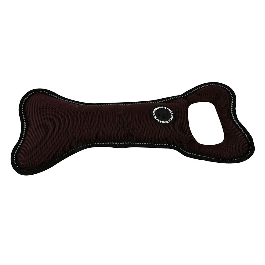 PUPPIA 骨形耐咬玩具正方形 100%尼龍 啡色 S (A1612) 圖 1