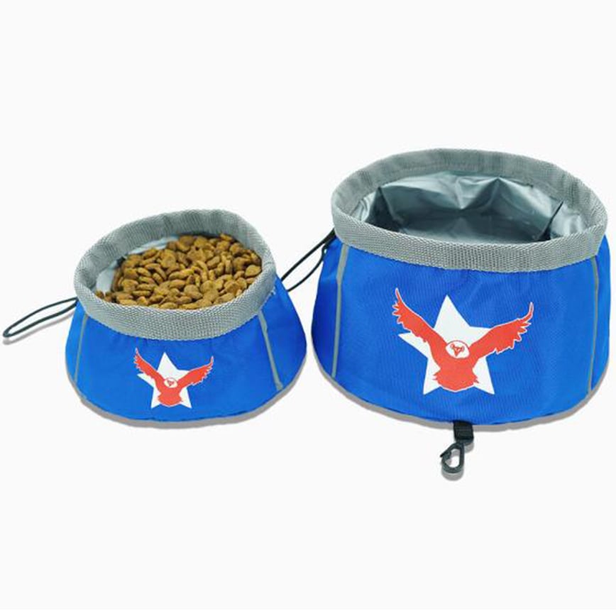 HUGSMART GO BOWL - BEAVER (2 PCS/ SET) Bald Eagle (HS920)