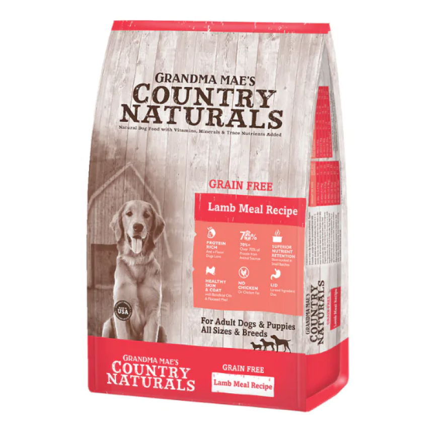 Country Naturals 狗糧 全犬種無穀物羊肉防敏 14lbs (CN0368)
