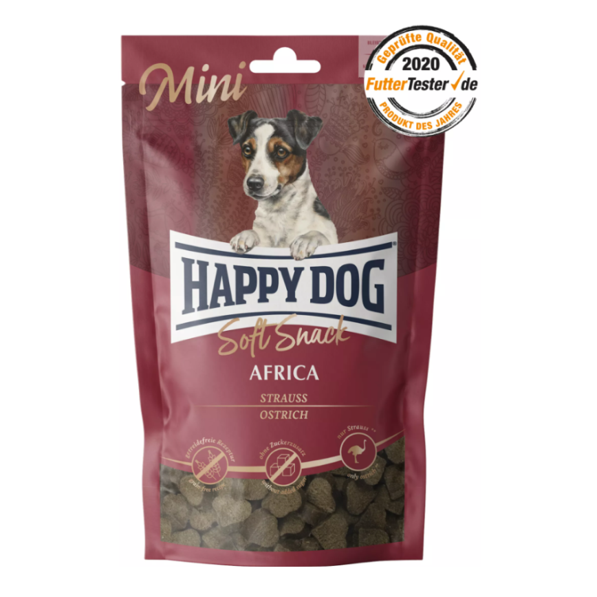 Happy Dog 狗小食 小型犬非洲鴕鳥肉無縠物配方 Africa 100g (60691) (TBS)