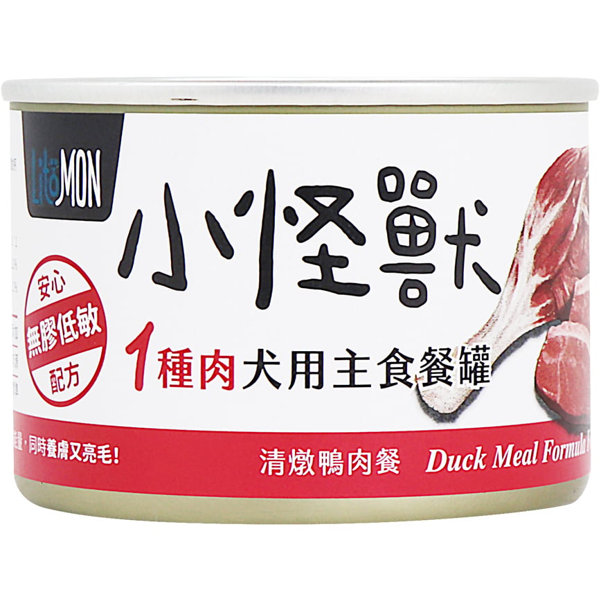 怪獸部落 狗主食罐 純鴨肉 165g