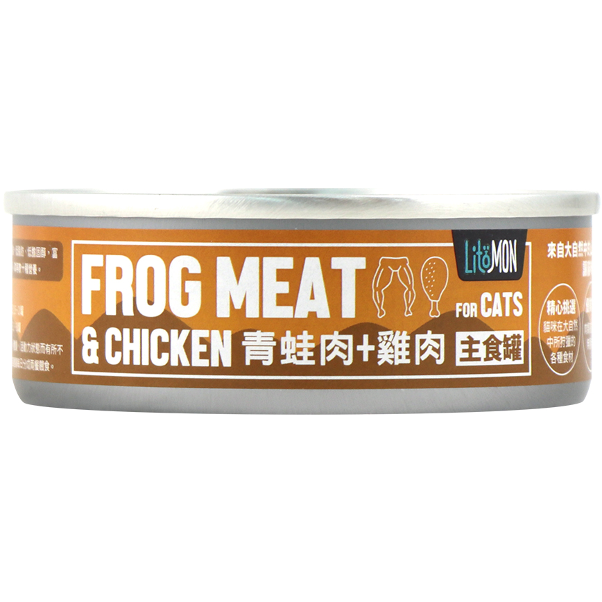 怪獸部落 野味貓主食罐 青蛙雞肉 82g (A013) 圖 1