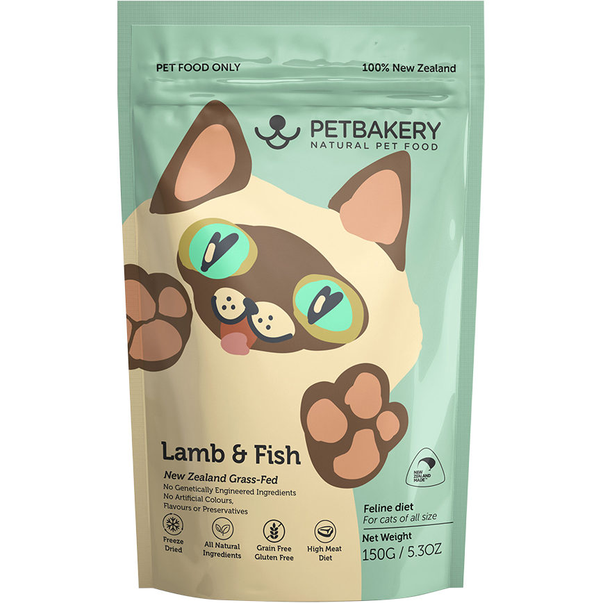 怪獸部落 紐西蘭原肉凍乾貓糧 草飼羊 150g (A221)