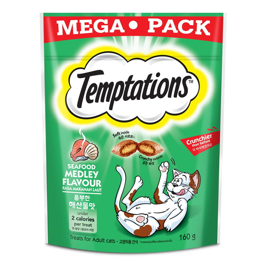 Temptations 貓零食 海鮮 160g