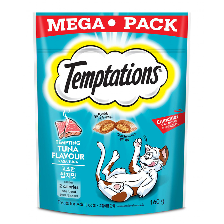 Temptations 貓零食 香誘吞拿魚/鮮鮪口味 160g (10403578) 圖 1