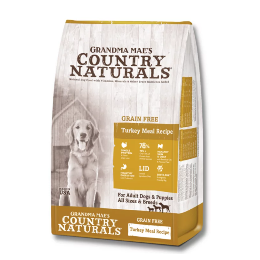 Country Naturals 狗糧 全犬種無穀物火雞防敏 25lbs (CN0403)