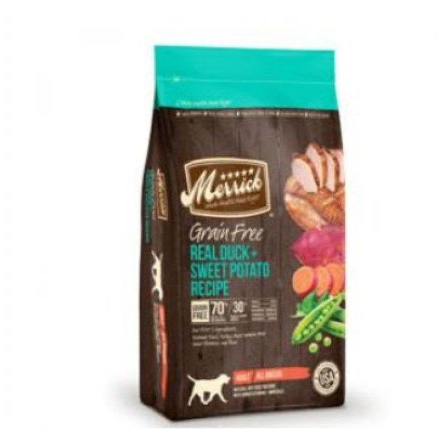 Merrick 全犬 無穀物鴨肉甜薯配方 Real Duck & Sweet Potato 22lb (38565) (賞味期限 2023.03.31) 圖 1