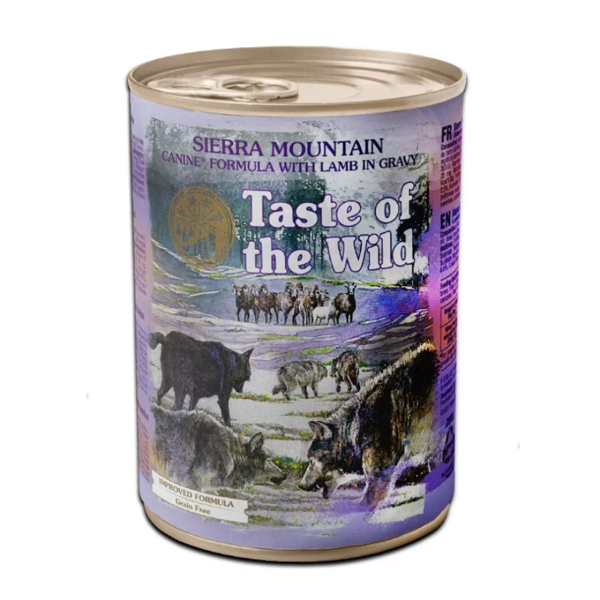 Taste of the Wild 狗罐頭 無穀物主食罐 湯汁煮羊肉粒 390g (90301337)