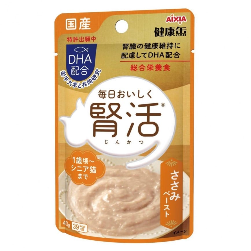 AIXIA 愛喜雅 貓濕糧 健康罐 腎活 雞肉醬 40g (KJ-2)
