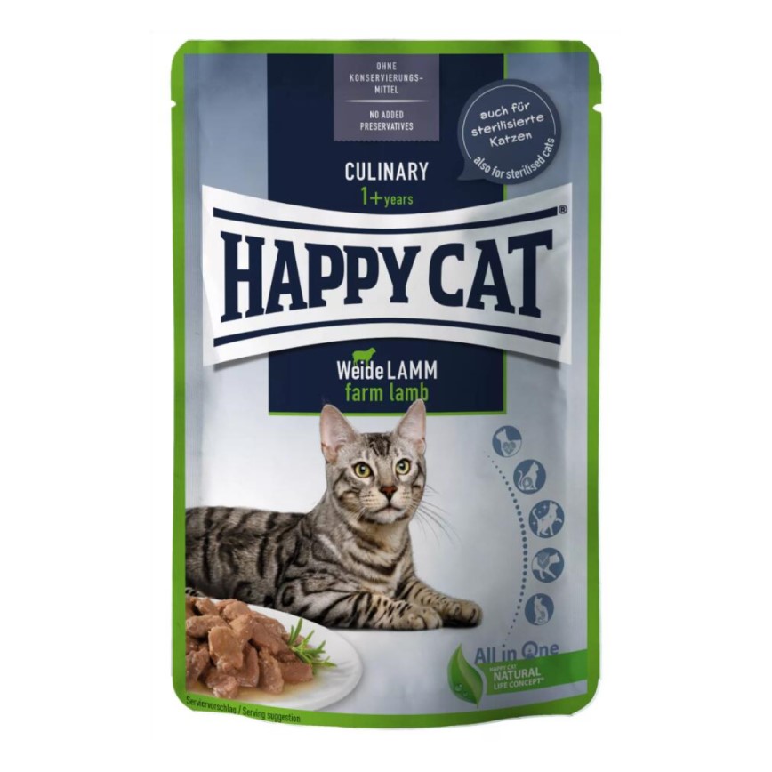 Happy Cat 貓濕糧 羊肉 85g (70617)