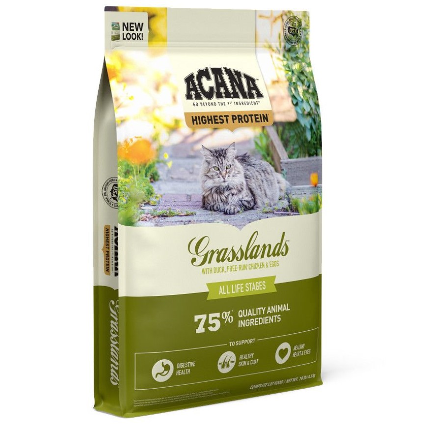 ACANA愛肯拿 無穀物貓糧 區域系列 草原配方 4.5kg (ACG45K) (賞味期限 04.02.2024) 圖 1