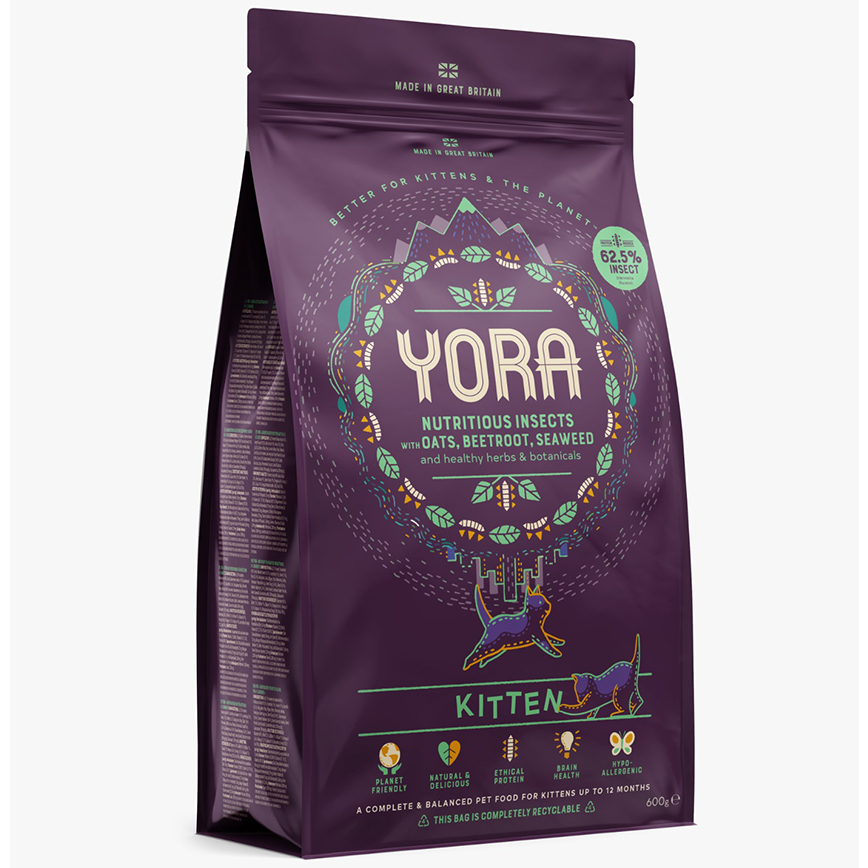YORA 貓糧 超級蛋白幼貓配方 600g (IZK600)