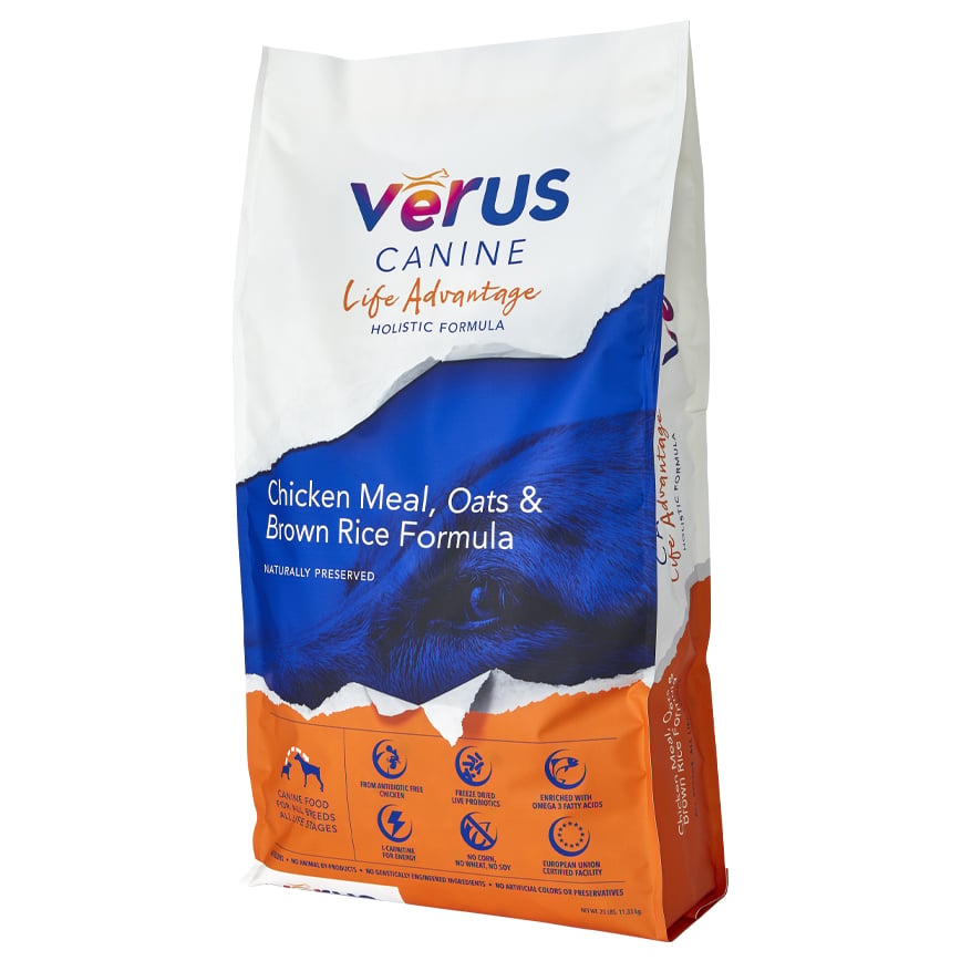 VeRUS維洛斯 狗糧 高纖體態健美 雞肉燕麥糙米全犬配方 24lb