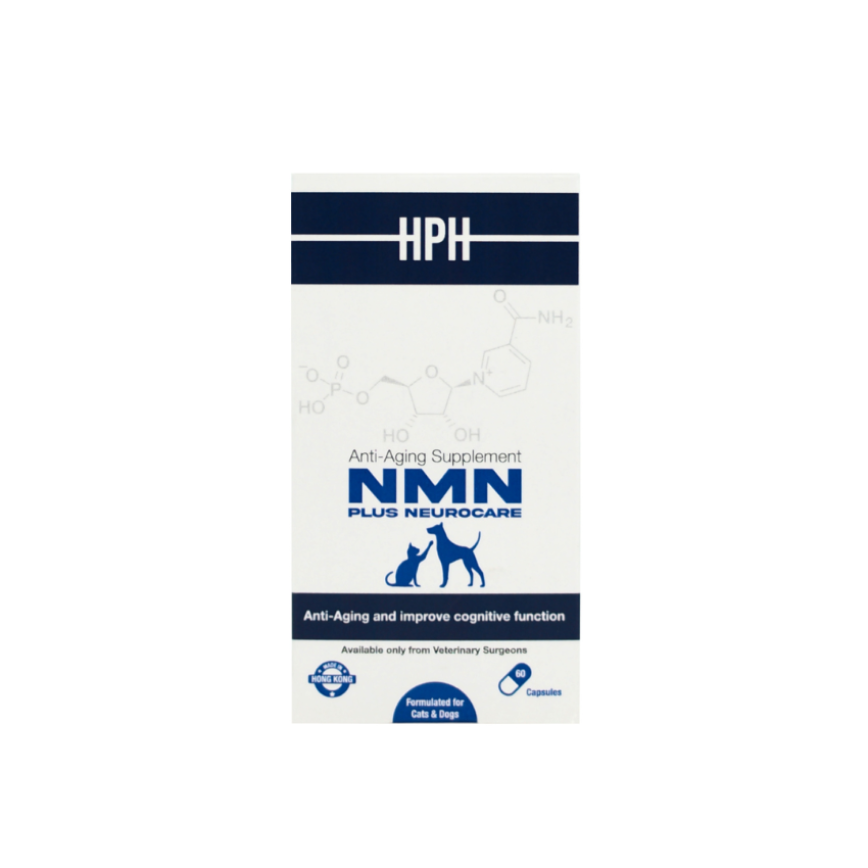 HPH NMN+ 抗衰老神經護理配方 60粒 (貓狗適用) (H-1903)