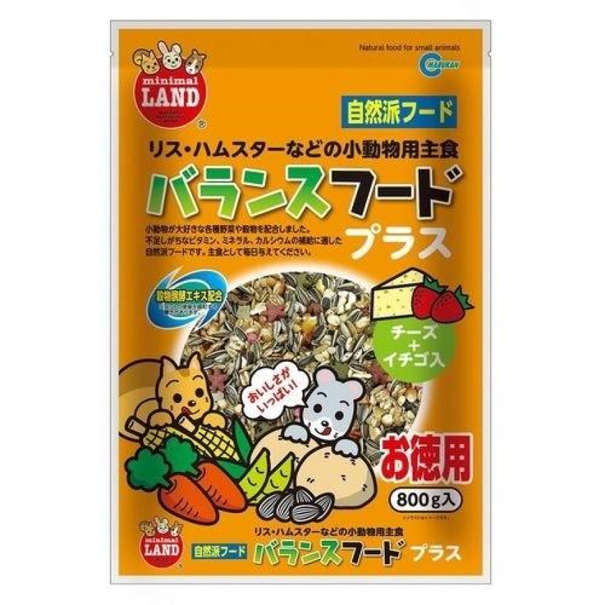 MARAKAN 日本鼠兔野菜混合穀物雜糧 小動物適用 800g (TBS)