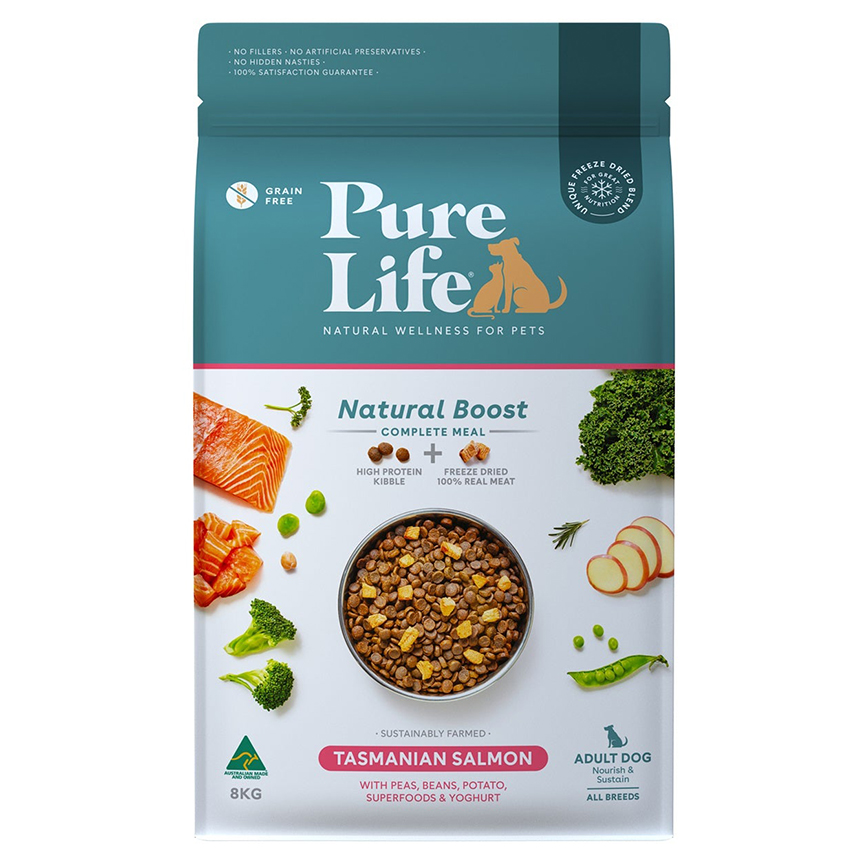 Pure Life 狗糧 成犬 塔斯馬尼亞三文魚 1.8kg (PL-02012)