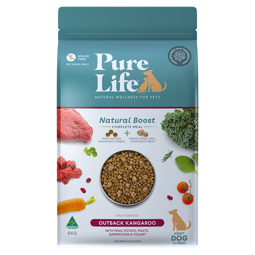 Pure Life 狗糧 成犬 內陸袋鼠 8kg (PL-02142) 圖 1