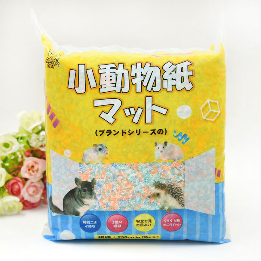 小動物 倉鼠兔子龍貓適用 除臭墊料 紙棉 混合色 (TBS)
