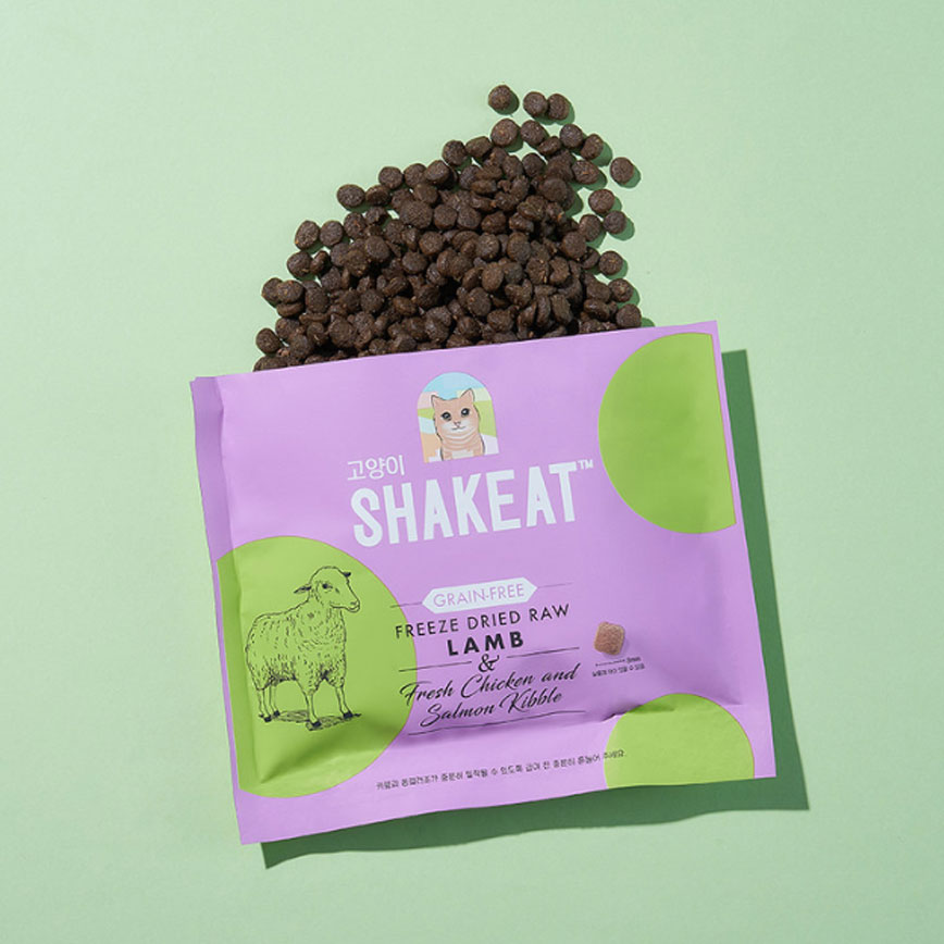 Shakeat 貓糧 凍乾脫水混合貓糧 羊肉 80g 試食裝
