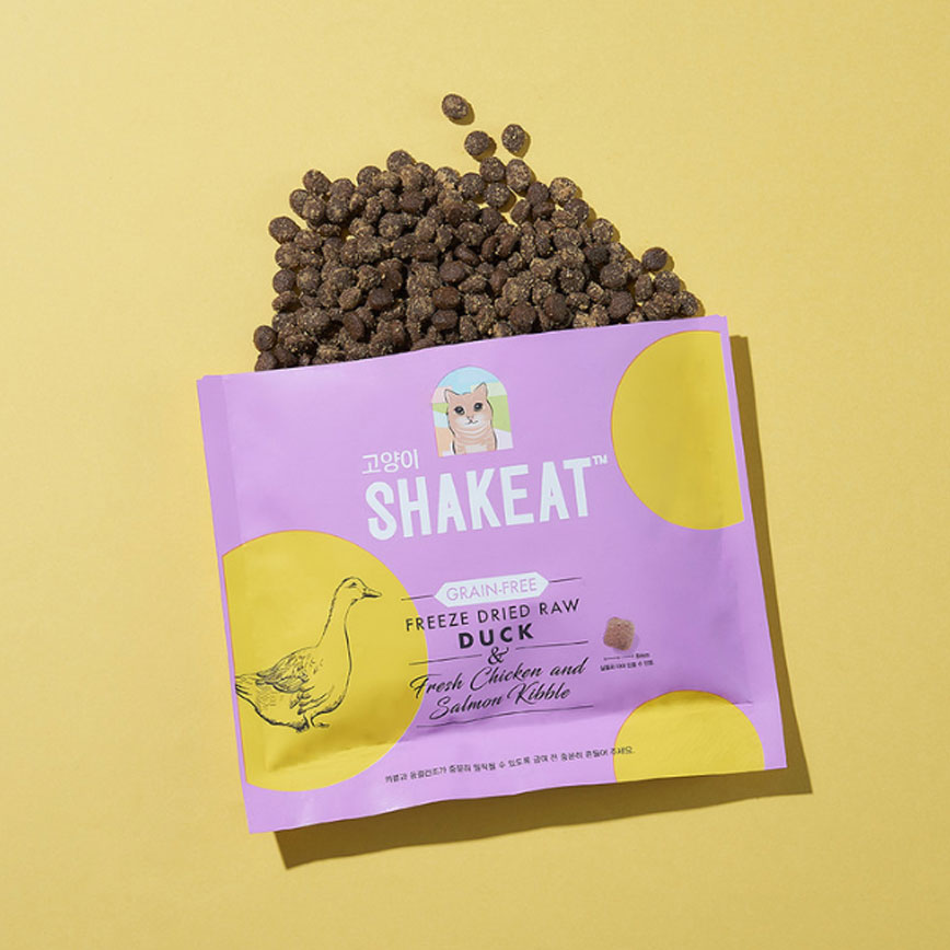 Shakeat 貓糧 凍乾脫水混合貓糧 鴨肉 80g 試食裝