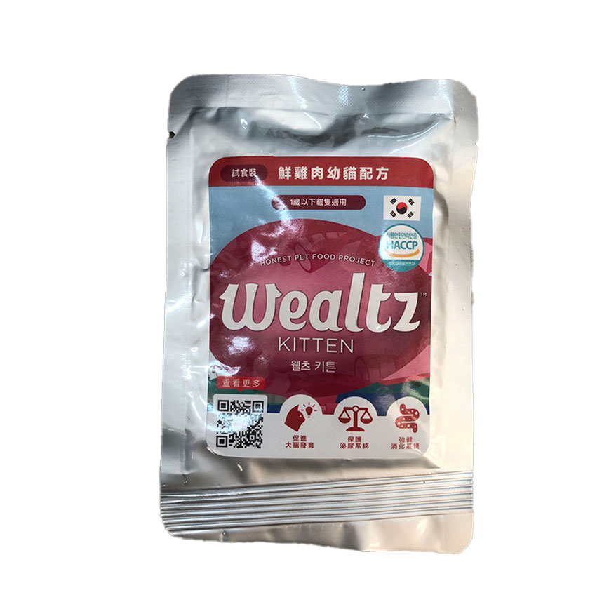 Wealtz 貓糧 幼貓配方 鮮雞肉 試食裝