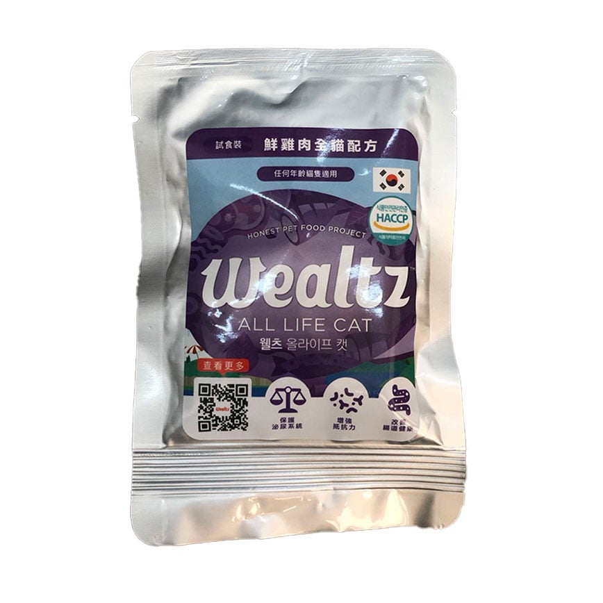 Wealtz 貓糧 全貓配方 鮮雞肉 試食裝
