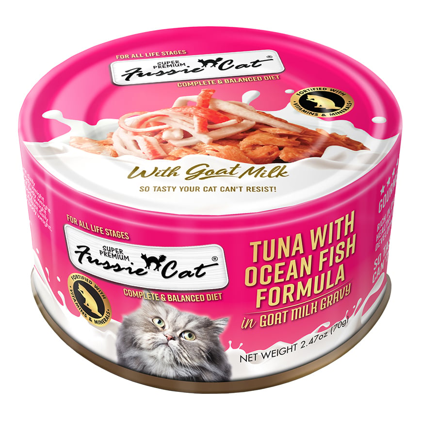 Fussie Cat 極品吞拿魚海魚貓主食罐 70g