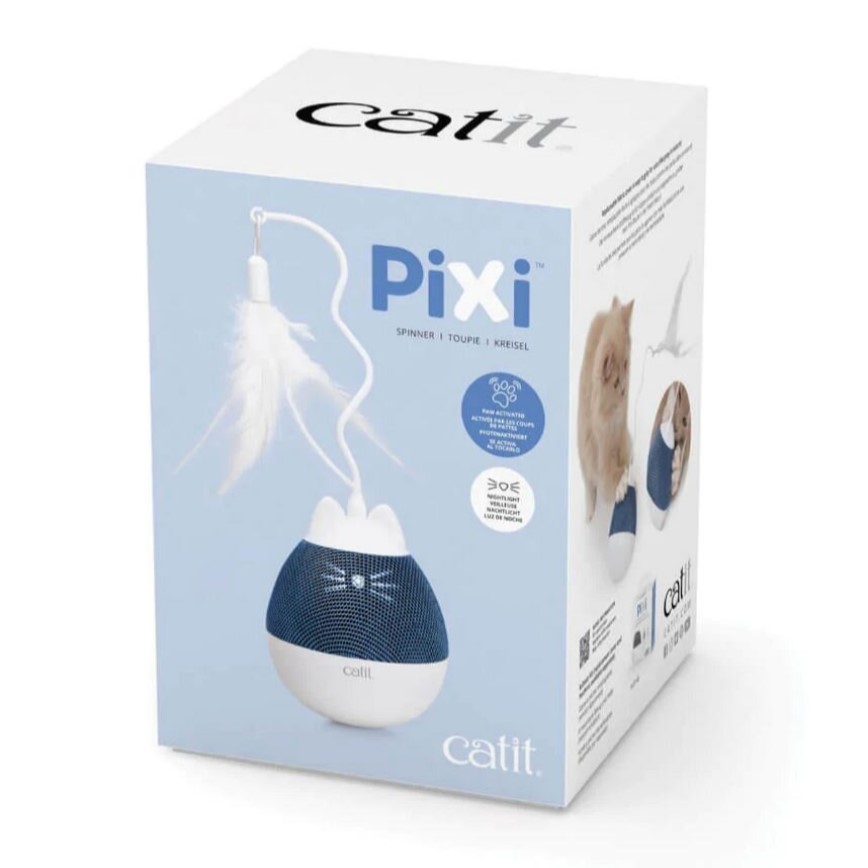 Catit Pixi 貓咪陀螺玩具 (藍色) (43146) 圖 3