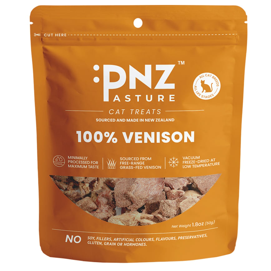 PNZ 牧埸滋味 貓零食 凍乾鹿肉 50g (ST0390)