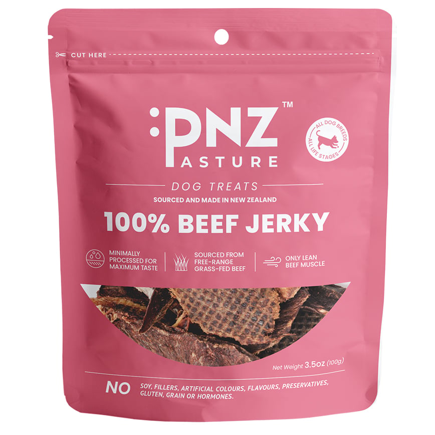 PNZ 牧埸滋味 狗零食 風乾牛肉片 100g (2003006)